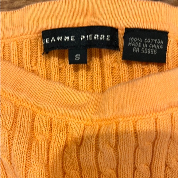 🔥🔥🔥”2 for $12”. Jeanne Pierre set of 2 Cotton Sweaters. Size S - Picture 6 of 8